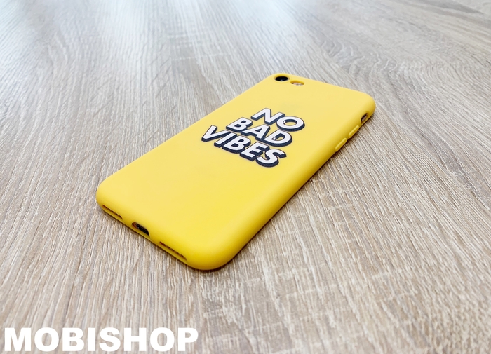 COQUE iphone 6 6S 7 8 XR XS saint-etienne silicone mobishop apple st-etienne firminy l'etrat jaune choc protection fun fantaisie cool yellow accessoires